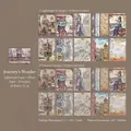 Vintage scrapbooking papier set met stoomtijdperk thema, 20 vellen per stuk - Reisavontuur / 20 Stuks/Verpakking