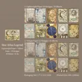 Vintage sterrenkaart materiaal papier set met hemelse patronen voor DIY scrapbooking - Sterrenkaart Legende / 20 Vellen