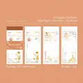Snow White vintage forest scrapbooking stickers with gold foil details 30 pieces - Snow White (4933247528988)