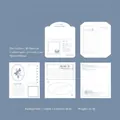 Vintage insect archive scrapbooking set with 30 sheets of vellum and writing paper - Insect Archive