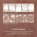 Vintage-Blumen-Scrapbooking-Papierset mit 30 Blatt Rosen und botanischen Motiven - Rosa Romanze
