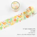 Cinta PET decorativa serie Sueño de Conchas con motivos coloridos para scrapbooking - 40mmx3m / Ondas de Conchas