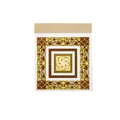 Bloc-notes rétro avec motif de tulipe et reliure en lin pour scrapbooking - Brise du Soir au Parfum de Fleurs