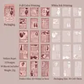 Vintage vellum scrapbooking stickers featuring retro newspaper clippings and portraits - Elegant Lady