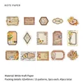 Vintage butterfly and floral notes set with 45 pieces of decorative craft paper - Moonlight over River