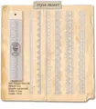 6er Set weiße Vintage Spitzenaufkleber für DIY Scrapbooking und Handwerkdeko - Ruhige Weiße Spitze