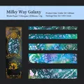 Starry sky themed washi sticker pack with 20 pieces for DIY scrapbooking and planners - Starry Sky