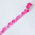 Ροζ washi tape με κερασιές και στρογγυλά μοτίβα δέντρων για DIY διακόσμηση και scrap - Εποχή της Κερασιάς