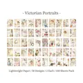 Vintage-Aufkleber-Set im viktorianischen Stil mit 50 Designs für Junk-Journals - Victorian Figures