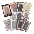 Pack de 50 papeles decorativos de encaje vintage Mo-Card para scrapbooking y manualidades - Velo de Ensueño