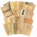 Vintage scrapbooking paper set with antique receipts and handwritten notes for DIY crafts - Handwritten Letter