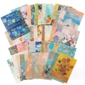 Lot de cartes postales artistiques avec des chefs-d'œuvre de Van Gogh et Monet - Images d'Hier