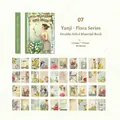 Vintage floral scrapbooking paper Lily of the Valley 40 sheets for DIY journals - Lily of the Valley Dream