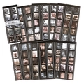 Vintage film style sticker set for scrapbooking featuring urban and retro scenery themes - Urban Encounter