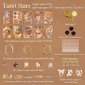 Vintage Tarot Stars DIY collage kit with papers, stickers and decorative accessories - Tarot Stars