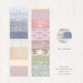 Vintage lace die-cut tape set in pastel floral patterns for DIY scrapbooking - Lace Yarn