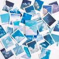 Adesivi fotografici stile LOMO con cielo, nuvole e tramonto per scrapbooking creativo - Città del Cielo