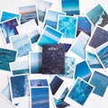LOMO aesthetic stickers set featuring blue ocean wave and sea landscape photography - Ocean Tides