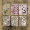 Set de papel vintage floral con 30 hojas de papel ligero y vegetal para journaling - Susurros de Plantas
