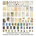 Set scrapbooking vintage Lettere del Pittore con 200 fogli di carta art deco - Lettera del Pittore