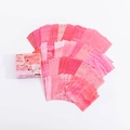 Deko-Papier-Set in Rosa und Rot, Paper Laboratory Serie, 100 Blatt für Vintage-Scrapbooking - Feenpulver Perle