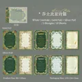 Vintage Shakespeare poems decorative cards with gold foil on white kraft paper - Shakespeare Psalms
