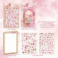 Set adesivi puzzle Garden Secrets con finitura PET perlata e tema floreale - Segreto del Giardino