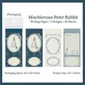 Blocco note Peter Rabbit fiaba 30 fogli con illustrazioni vintage e confezione appesa - Peter Coniglio