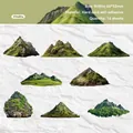Mountains theme stickers pack with 16 sheets of landscape scenery for scrapbooking - 16 Sheets Pack / Vitality