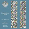 Pebble Stone Path PET Deko-Klebeband mit Aquarellblumen für DIY-Scrapbooking - Kieselpfad Stil
