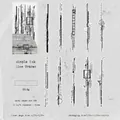 Set de 20 autocollants washi et PET Simple Ink Line Traces avec lignes noires minimalistes - Traces de Lignes d'Encre Simples