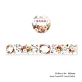Nastro washi vintage Twilight Blessing fiori con ciclo motivo 350mm per scrapbooking - Benedizione del Crepuscolo