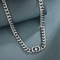 Collar de cadena cubana para hombre en acero inoxidable con colgante de estrella - Estilo Collar de Cadena Cubana de Estrella (L278-A)