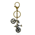 Vintage Bronze Fahrrad Schlüsselanhänger aus Zinklegierung für Taschen und Autos - Fahrrad
