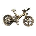 Antique bronze bicycle pendant in vintage alloy style for DIY jewelry and keychains - Bicycle