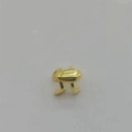 Pendiente de cartílago con forma de rana en plata S925 dorada para un estilo hip hop chic - Dorado