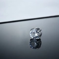 Magnetischer Herren-Ohrring in Silber mit großem, rundem klarem Zirkonia-Stein - Silberner Zirkonia-Stil Mit Krallenfassung (X075-G) Paar