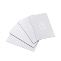 Lot de 4 chiffons de polissage pour bijoux en emballage papier gris clair pour argent - Chiffon de Polissage Argent (Couleur Aléatoire)