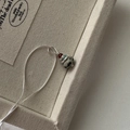S925 Sterling Silver Saturn Saturn necklace with colorful stone beads on snake chain - Style A (11TL13) / 925 Silver