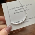 Collana smile minimalista in argento sterling S925 con texture martellata per donna - Stile ad Arco di Sorriso (TLW081)