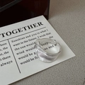 Minimalist S925 silver open ring with organic wavy texture and matte finish - Adjustable Open / Matte Silver (JZX029)