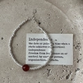 S925 sterling zilveren armband met rode agaatkraal en hartvormige bedel-hanger - Rode Agaat Draadwikkel Stijl (16SL55) / 925 zilver