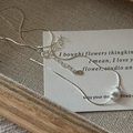 Collana minimalista in argento sterling S925 con pendente a fagiolo spazzolato e catena O - Stile Fagiolo Spazzolato (XL312) / Argento 925