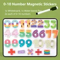 Magnetic number learning set for kids with colorful cartoon 0-10 digits and whiteboard - Magnetic Numbers
