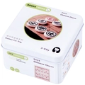 Portable wooden Chinese Chess set in a white travel tin box for kids and adults - Chinese Chess Set