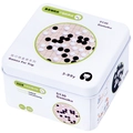 Eco-friendly wooden Gomoku travel set in white tin box for educational logic training - Gomoku