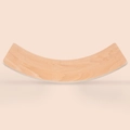 Kinder-Balanceboard aus Holz in Naturfarben mit ergonomischer U-Form für sensorisches Training - Naturholz (Wasserlack)