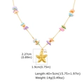 Schema tecnico per collana stella marina con dimensioni dettagliate e peso totale - Stile Stella Marina (NC-2187)