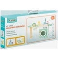 Educational wooden washing machine toy set for kids with accessories in packaging - Washing Machine Set