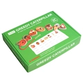 Gioco di infilatura bruco goloso con perline di legno colorate nella sua confezione verde - Stile Di Infilatura Greedy Caterpillar